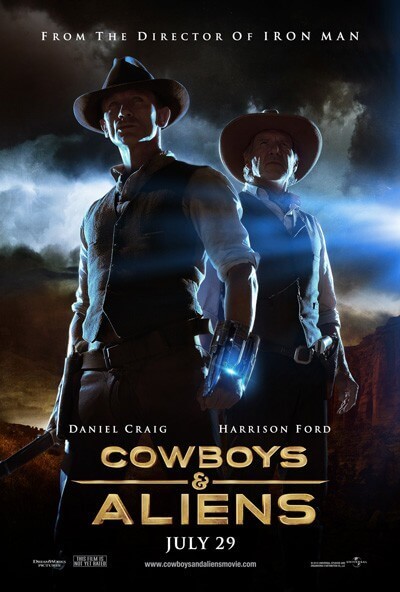Cowboys and Aliens Film Poster