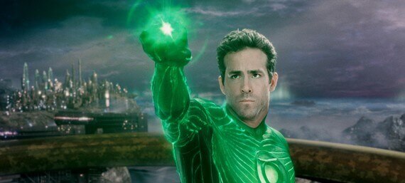Ryan Reynolds in 'Green Lantern' 
