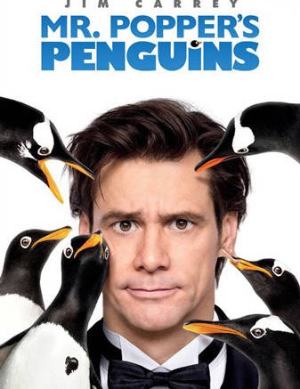 Jim Carrey in Mr Poppers Penguins