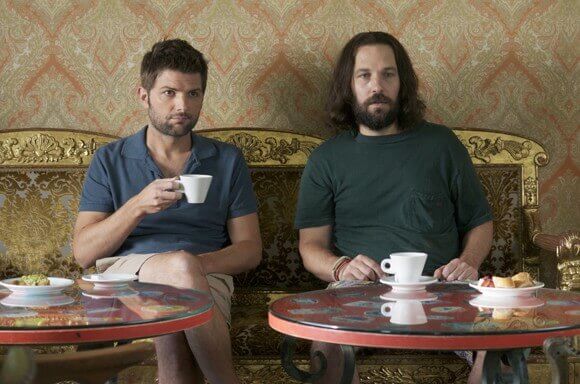 Adam Scott and Paul Rudd in Our Idiot Brother