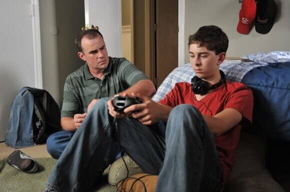 Alex Kendrick and Rusty Martin in Courageous