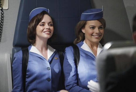 Christina Ricci and Margot Robbie in Pan Am