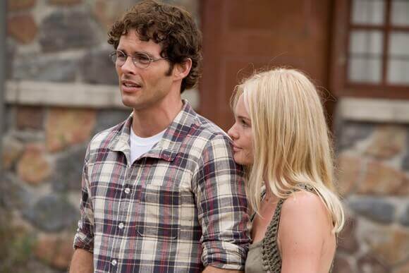 James Marsden and Kate Bosworth in Straw Dogs