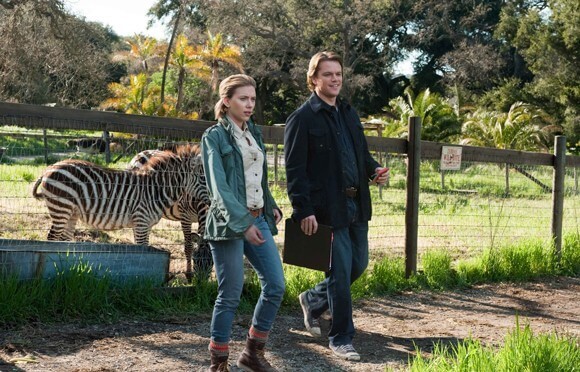 Scarlett Johansson and Matt Damon in We Bought a Zoo
