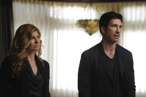 Connie Britton as Vivien Harmon and Dylan McDermott as Ben Harmon in 'American Horror Story'