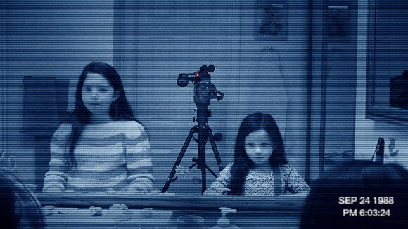 A scene from 'Paranormal Activity 3'