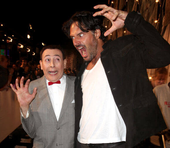 Paul Reubens and Joe Manganiello attend Spike TV's "Scream Awards 2011"