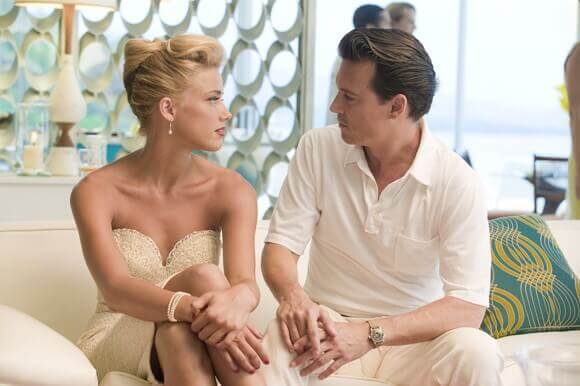 Amber Heard and Johnny Depp star in The Rum Diary