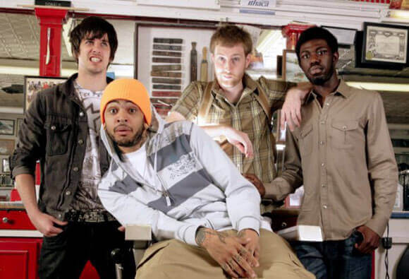 who originaly sing gym class heroes my hearts a stereo