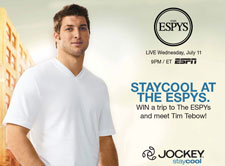 ESPYs and Tim Tebow Contest from Jockey