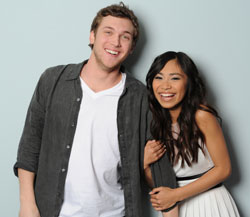 'American Idol' finalists Phillip Phillips and Jessica Sanchez 