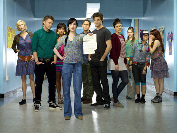 The cast of Awkward