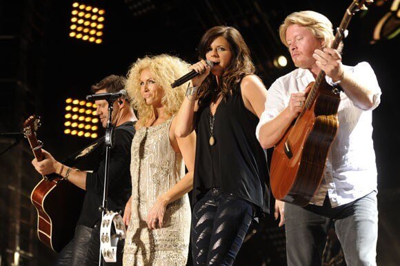 Little Big Town performs at LP Field during the 2011 CMA Music Festival
