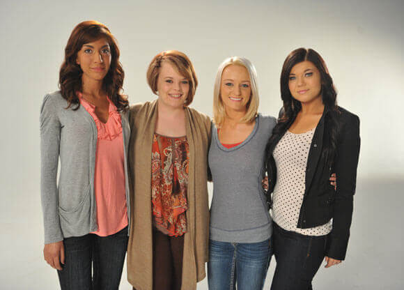 The cast of 'Teen Mom'