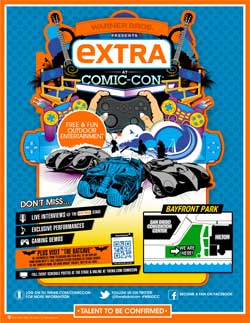 Extra at Comic Con