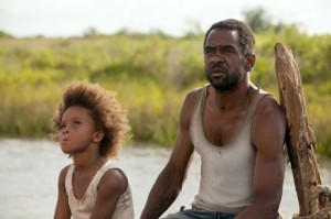Quvenzhane Wallis and Dwight Henry in Beasts of the Southern Wild