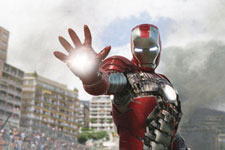 A scene from Iron Man 2