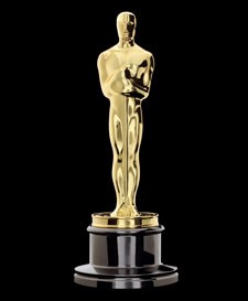 The official Oscar statuette 