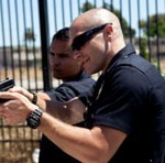 Michael Pena and Jake Gyllenhaal in End of Watch