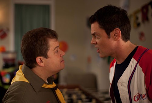 Patton Oswalt and Johnny Knoxville in Nature Calls
