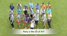 US Women's Soccer Team Party in the USA