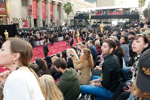2013 Oscars Red Carpet Seats
