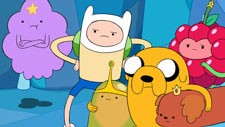 Finn, Jake, and Princesses in Adventure Time