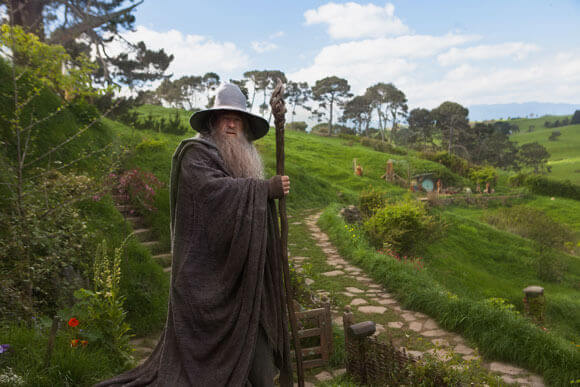 Ian McKellen in The Hobbit