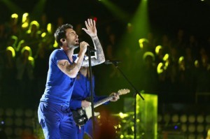 Maroon 5 performs on 'The Voice'