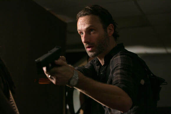 Rick Grimes (Andrew Lincoln) in 'The Walking Dead'