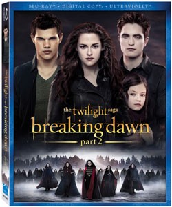 Twilight Breaking Dawn Part 2 DVD