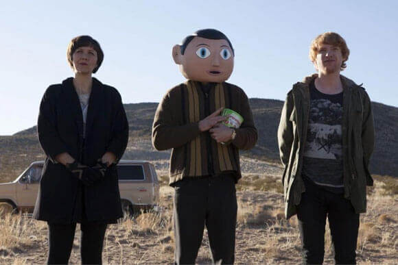 Frank Photo with Maggie Gyllenhaal, Michael Fassbender and Domhnall Gleeson