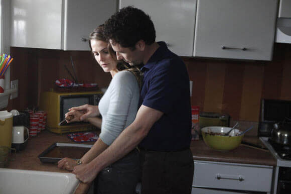 Keri Russell and Matthew Rhys  in 'The Americans' 