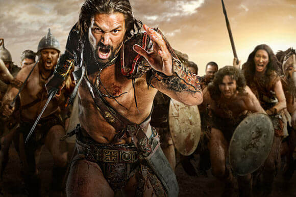 Manu Bennett as Crixus in 'Spartacus: War of the Damned'