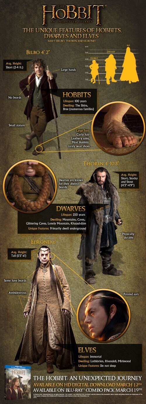 The Hobbit Infographic