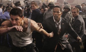 Channing Tatum and Jamie Foxx star in White House Down