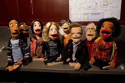 Community Cast as Puppets