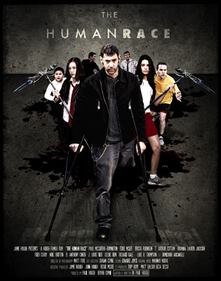 The Human Race Poster Starring Eddie McGee