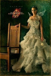Jennifer Lawrence as Katniss Catching Fire Portrait