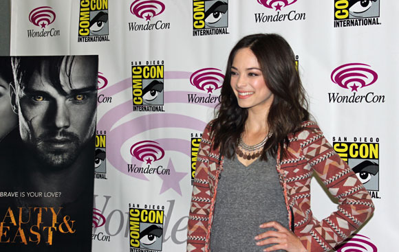 Kristin Kreuk from Beauty and the Beast at the 2013 WonderCon in Anaheim CA