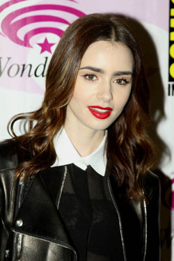 Lily Collins at the 2013 WonderCon