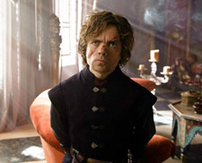 Peter Dinklage as Tyrion Lannister in season 3 of Game of Thrones.
