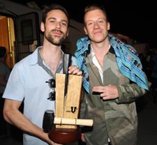 Macklemore and Ryan Lewis at the 2013 Woodie Awards 