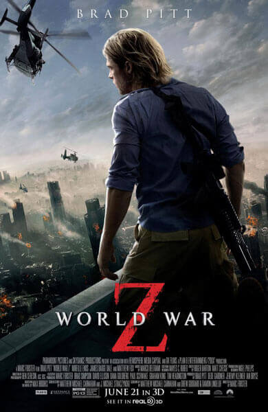 Brad Pitt World War Z Poster