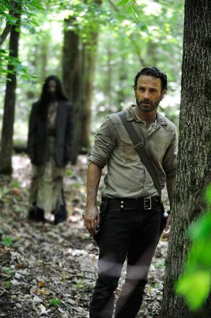 Rick Grimes (played by Andrew Lincoln) in 'The Walking Dead' 