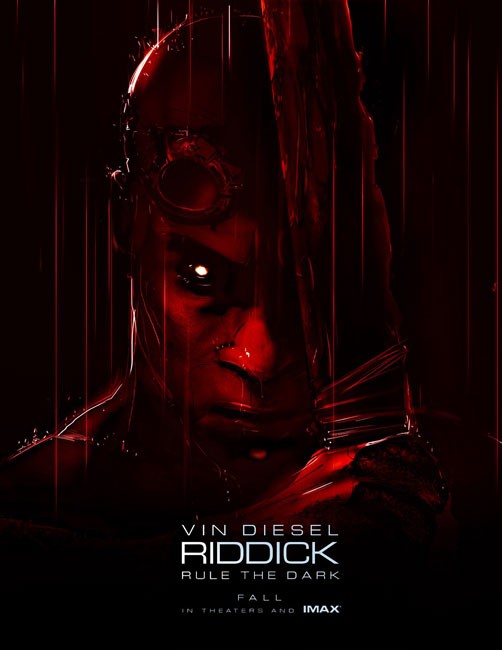 Riddick Comic Con Poster