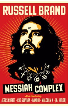 Russell Brand Messiah Complex Tour Poster