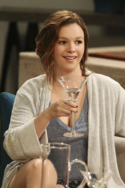 Amber Tamblyn in 'Two and a Half Men' 