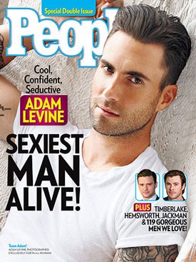 Adam Levine is People's Sexiest Man Alive