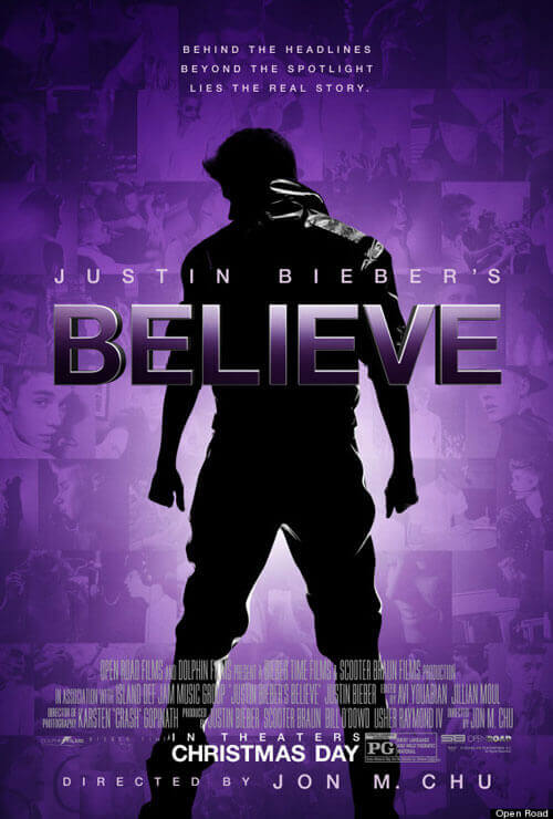 Justin Bieber Believe Poster